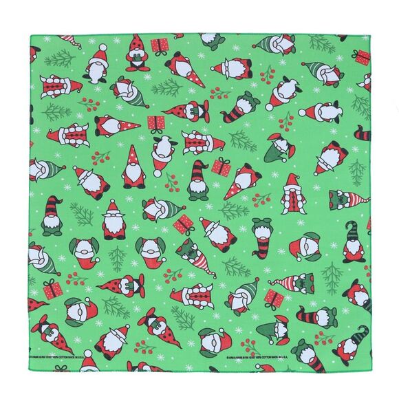 CTM Holiday Gnomes Bandana - Picture 2 of 3